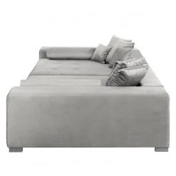 Loftscape Grand canapé Canton - Velours - Gris lumineux -Canapés Soldes Magasin 1000259791 210426 10174300070 DETAILS P000000001000259791