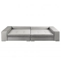 Loftscape Grand canapé Canton - Velours - Gris lumineux -Canapés Soldes Magasin 1000259791 210426 10174300072 DETAILS P000000001000259791