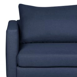 Norrwood Canapé d’angle Thevray - Tissage à plat - Bleu marine - Méridienne courte à gauche (vue de face) -Canapés Soldes Magasin 1000261987 210531 11374700942 DETAILS P000000001000261987