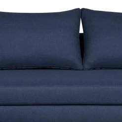 Norrwood Canapé d’angle Thevray - Tissage à plat - Bleu marine - Méridienne courte à gauche (vue de face) -Canapés Soldes Magasin 1000261987 210531 11374700943 DETAILS P000000001000261987