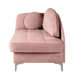 Méridienne Keld - Tissage à plat - Rose bébé - Accoudoir monté à gauche (vu de face) -Canapés Soldes Magasin 1000262178 220408 060 DETAILS P000000001000262178