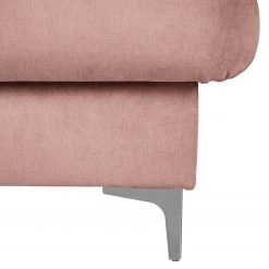 Méridienne Keld - Tissage à plat - Rose bébé - Accoudoir monté à gauche (vu de face) -Canapés Soldes Magasin 1000262178 220408 100 DETAILS P000000001000262178