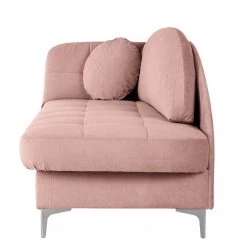Méridienne Keld - Tissage à plat - Rose bébé - Accoudoir monté à gauche (vu de face) -Canapés Soldes Magasin 1000262178 220421 030 DETAILS P000000001000262178