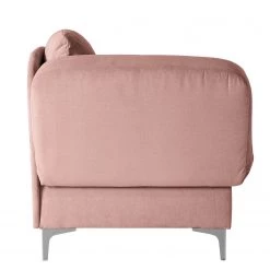 Méridienne Keld - Tissage à plat - Rose bébé - Accoudoir monté à gauche (vu de face) -Canapés Soldes Magasin 1000262178 220421 050 DETAILS P000000001000262178