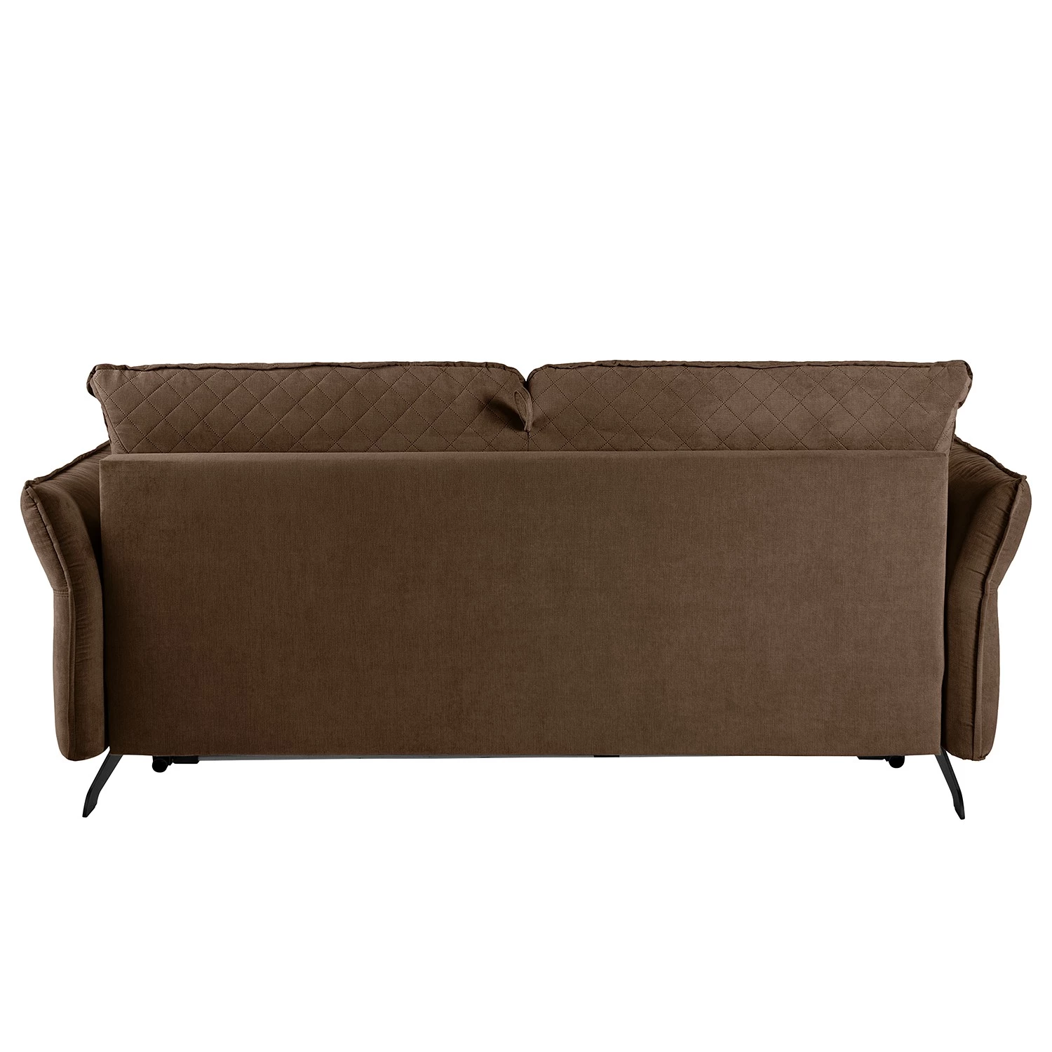 Loftscape Canapé convertible Kallaste (2 places) - Tissage à plat - Marron tabac - Largeur : 192 cm 8 Loftscape Canapé convertible Kallaste (2 places) - Tissage à plat - Marron tabac - Largeur : 192 cm – Image 8