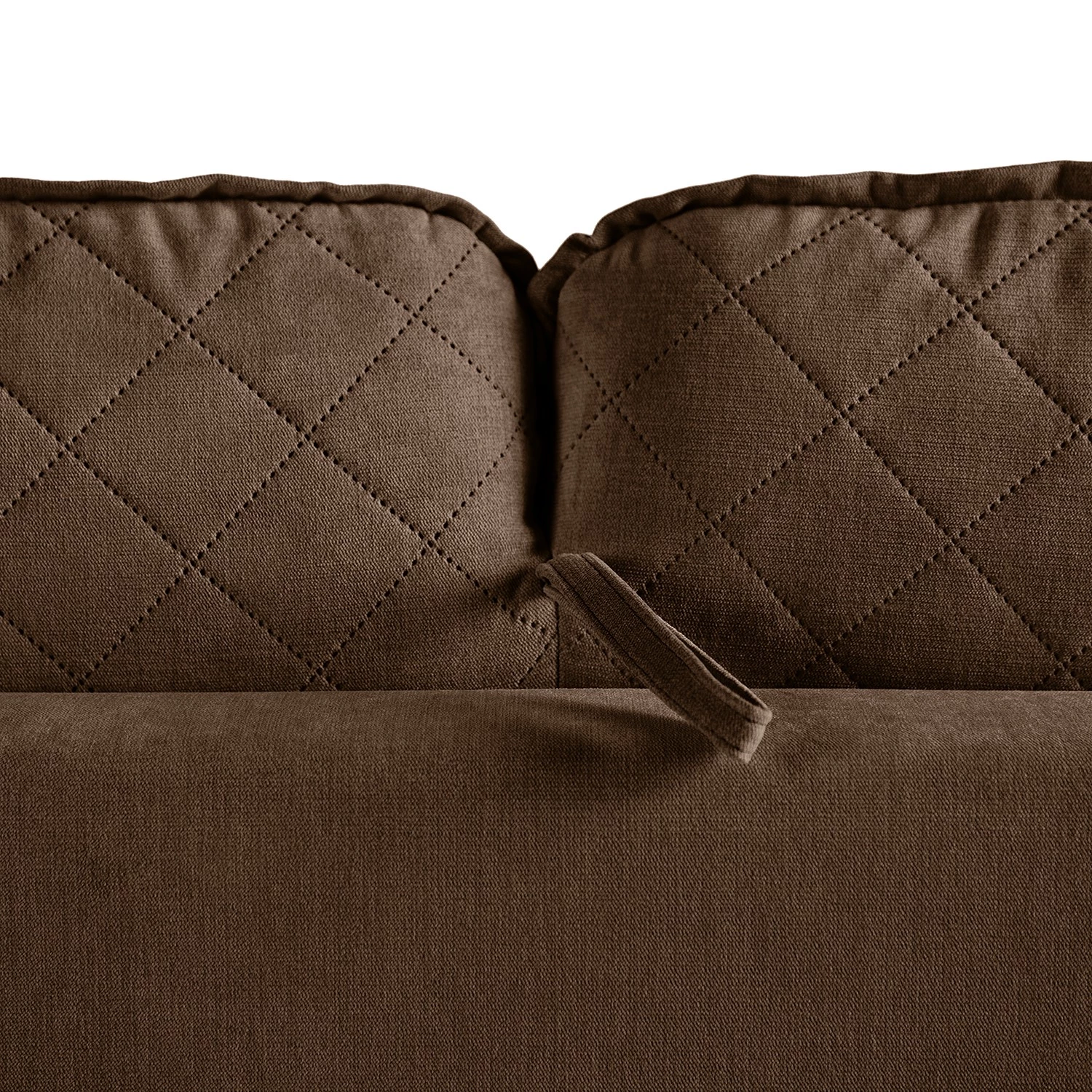 Loftscape Canapé convertible Kallaste (2 places) - Tissage à plat - Marron tabac - Largeur : 192 cm 11 Loftscape Canapé convertible Kallaste (2 places) - Tissage à plat - Marron tabac - Largeur : 192 cm – Image 11