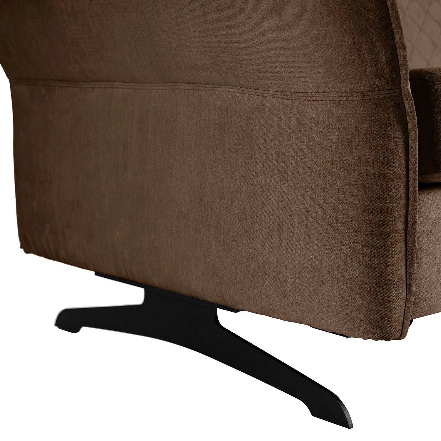 Loftscape Canapé convertible Kallaste (2 places) - Tissage à plat - Marron tabac - Largeur : 192 cm 14 Loftscape Canapé convertible Kallaste (2 places) - Tissage à plat - Marron tabac - Largeur : 192 cm – Image 14
