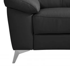 Modoform Canapé d’angle Nastola I - Imitation cuir - Cuir Mabel: Noir - Méridienne longue à droite (vue de face) -Canapés Soldes Magasin 1000263580 210601 15004000466 DETAILS P000000001000263580