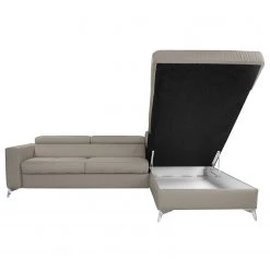 Loftscape Canapé d’angle Adamo - Cuir véritable / Imitation cuir - Cuir Mabel: Gris clair - Méridienne longue à droite (vue de face) - Avec fonction couchage 15 Loftscape Canapé d’angle Adamo - Cuir véritable / Imitation cuir - Cuir Mabel: Gris clair - Méridienne longue à droite (vue de face) - Avec fonction couchage -Canapés Soldes Magasin 1000263594 210601 15004600594 DETAILS P000000001000263594