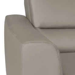 Loftscape Canapé d’angle Vercheny II - Imitation cuir - Cuir Mabel: Gris clair - Méridienne courte montable des deux côtés - Sans fonction couchage -Canapés Soldes Magasin 1000263622 210601 15011901216 DETAILS P000000001000263622