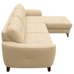 Loftscape Canapé d’angle Heimari I - Cuir Mabel: Beige - Méridienne courte à droite (vue de face) - Avec fonction couchage -Canapés Soldes Magasin 1000263628 210601 15010100854 DETAILS P000000001000263628