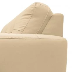 Loftscape Canapé d’angle Heimari I - Cuir Mabel: Beige - Méridienne courte à droite (vue de face) - Avec fonction couchage -Canapés Soldes Magasin 1000263628 210601 15010100860 DETAILS P000000001000263628