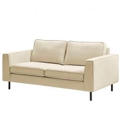 Mørteens Canapé Monblanc (2 places) - Tissu - Tissu Velia: Créme