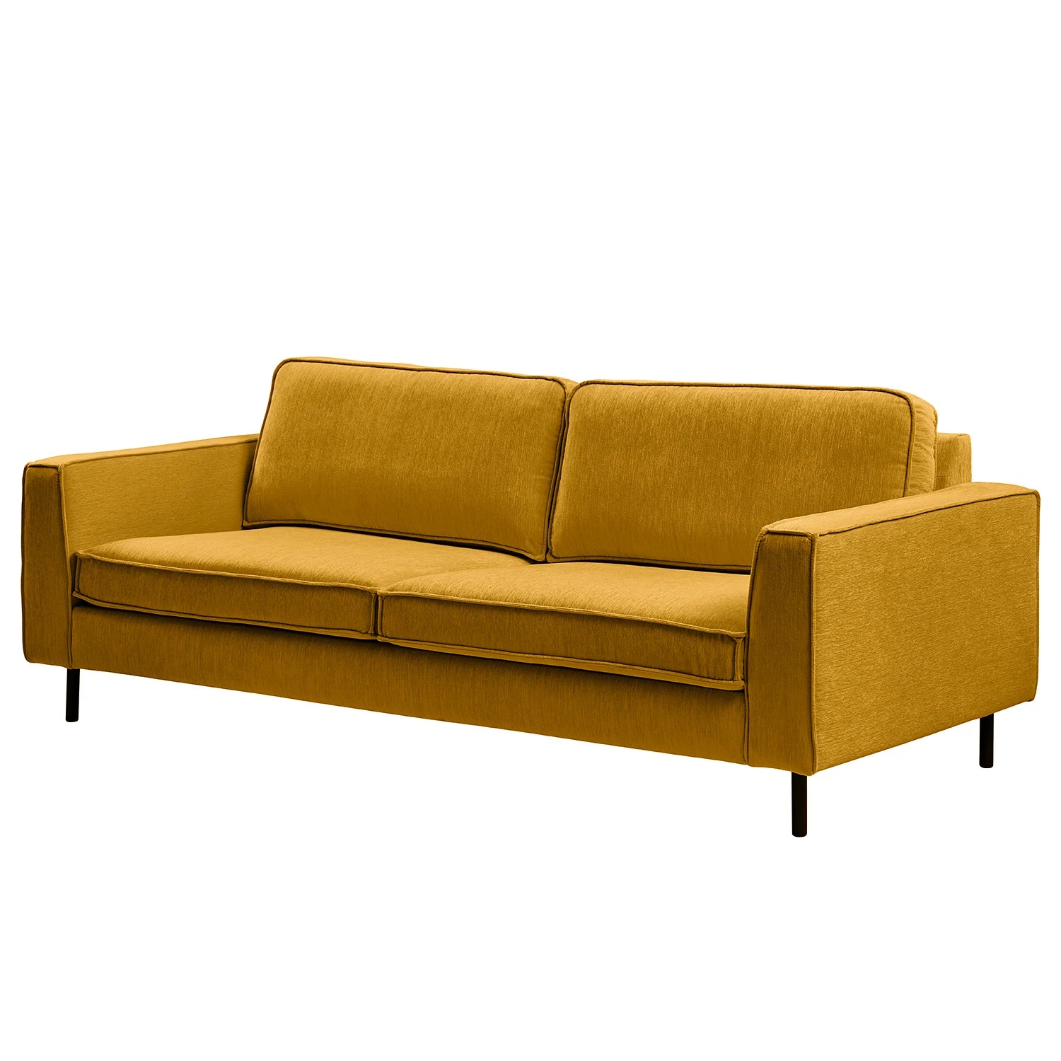 Mørteens Canapé Monblanc (3 places) - Tissu - Tissu Velia: Jaune maïs 1 Mørteens Canapé Monblanc (3 places) - Tissu - Tissu Velia: Jaune maïs