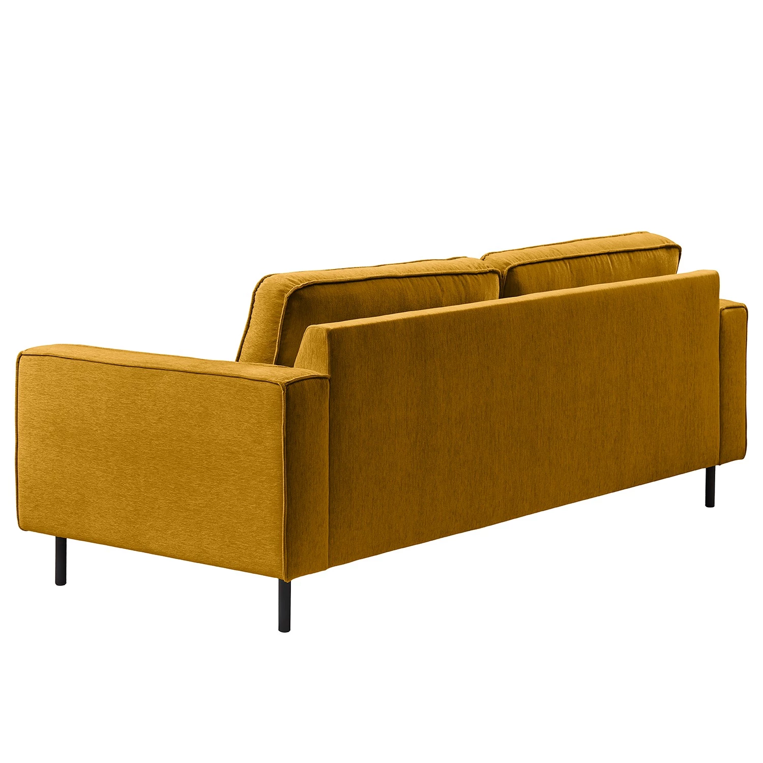 Mørteens Canapé Monblanc (3 places) - Tissu - Tissu Velia: Jaune maïs 5 Mørteens Canapé Monblanc (3 places) - Tissu - Tissu Velia: Jaune maïs – Image 5