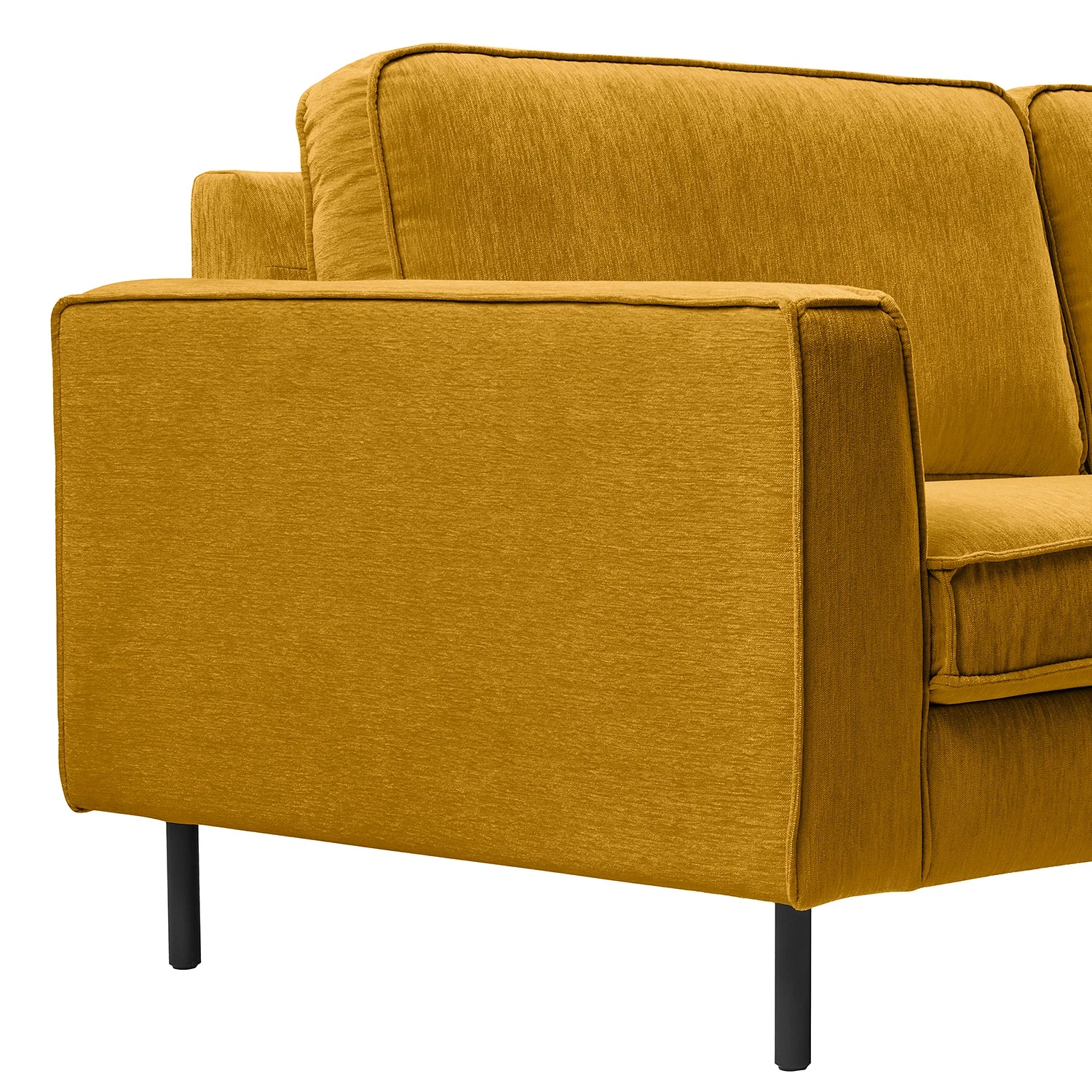 Mørteens Canapé Monblanc (3 places) - Tissu - Tissu Velia: Jaune maïs 9 Mørteens Canapé Monblanc (3 places) - Tissu - Tissu Velia: Jaune maïs – Image 9