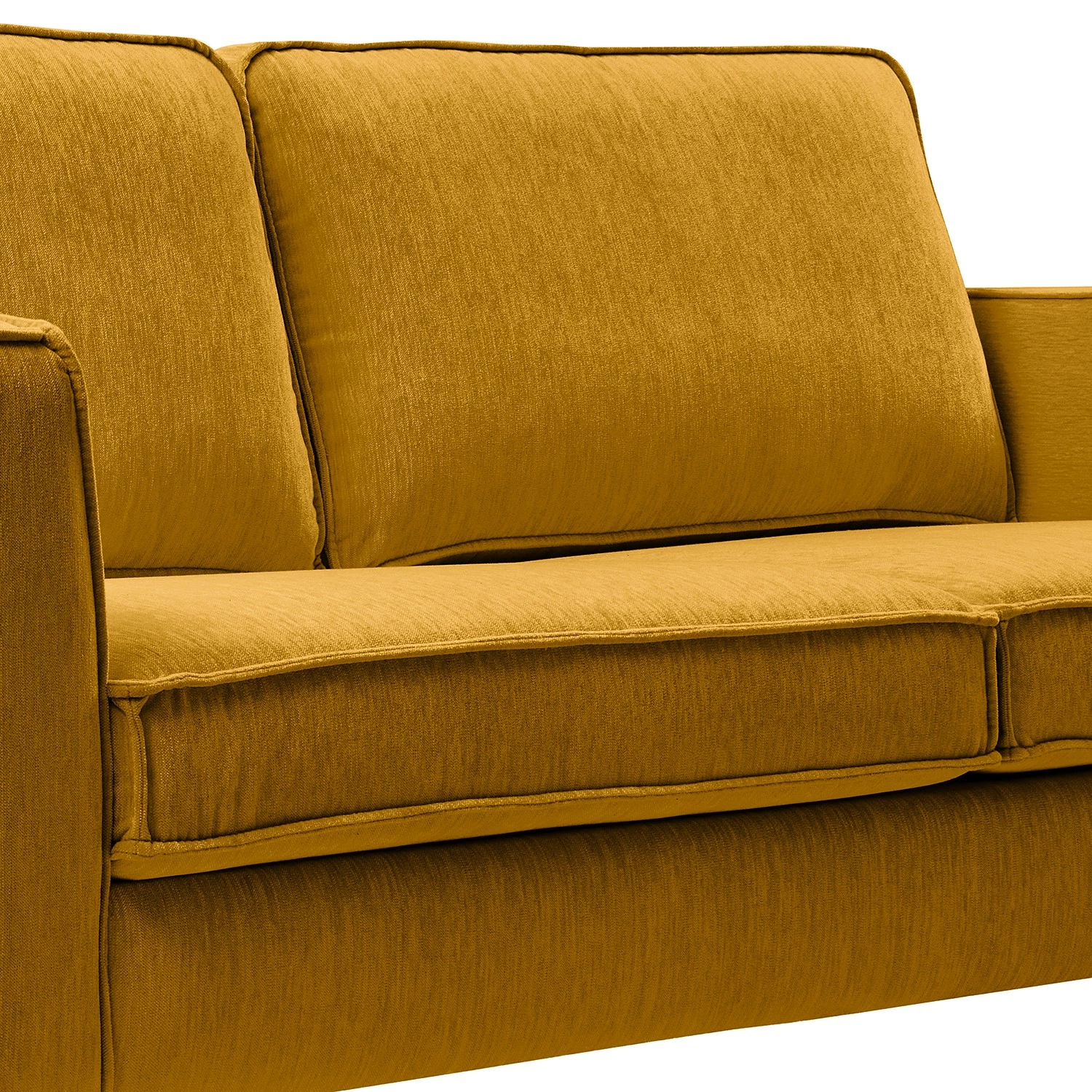 Mørteens Canapé Monblanc (3 places) - Tissu - Tissu Velia: Jaune maïs 10 Mørteens Canapé Monblanc (3 places) - Tissu - Tissu Velia: Jaune maïs – Image 10