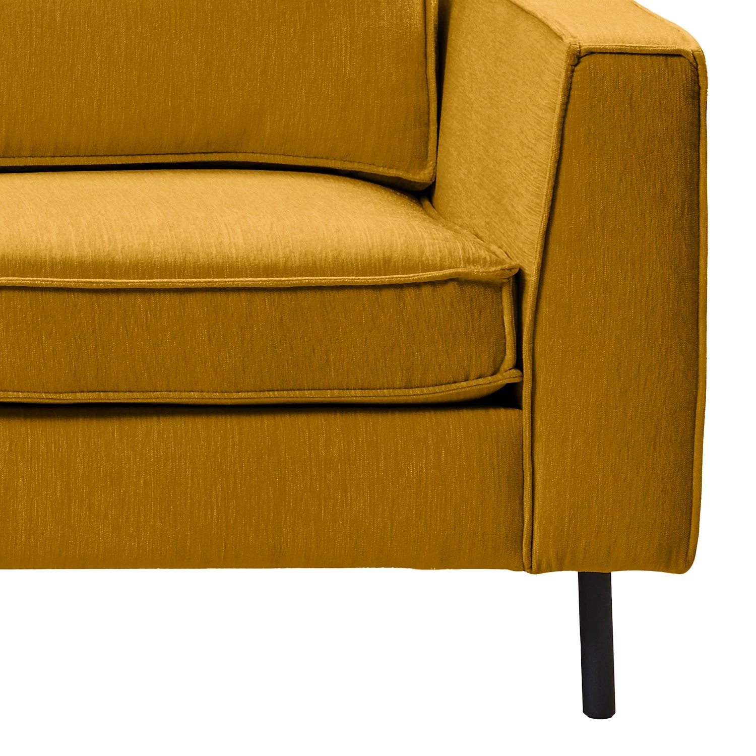 Mørteens Canapé Monblanc (3 places) - Tissu - Tissu Velia: Jaune maïs 11 Mørteens Canapé Monblanc (3 places) - Tissu - Tissu Velia: Jaune maïs – Image 11