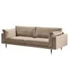 Maison Belfort Canapé Venette (3 places) - Microfibre - Microfibre Bruna: Beige