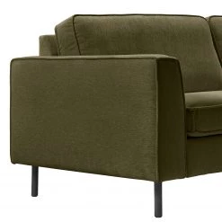 Mørteens Canapé d’angle Monblanc - Tissu - Tissu Velia: Vert foncé - Méridienne longue à droite (vue de face) -Canapés Soldes Magasin 1000265060 210827 06190500856 DETAILS P000000001000265060