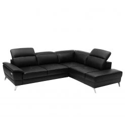 Loftscape Canapé d’angle Bussy - Cuir véritable - Cuir Poas: Noir - Méridienne longue à droite (vue de face) - Avec fonction couchage 16 Loftscape Canapé d’angle Bussy - Cuir véritable - Cuir Poas: Noir - Méridienne longue à droite (vue de face) - Avec fonction couchage -Canapés Soldes Magasin 1000266790 211018 11140800047 DETAILS P000000001000266790