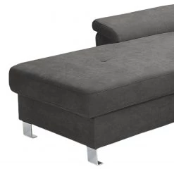 Loftscape Canapé d’angle Busene I - Microfibre - Microfibre Enza: Gris foncé - Méridienne courte à gauche (vue de face) - Sans fonction couchage 18 Loftscape Canapé d’angle Busene I - Microfibre - Microfibre Enza: Gris foncé - Méridienne courte à gauche (vue de face) - Sans fonction couchage -Canapés Soldes Magasin 1000266863 210527 11200001152 DETAILS P000000001000266863