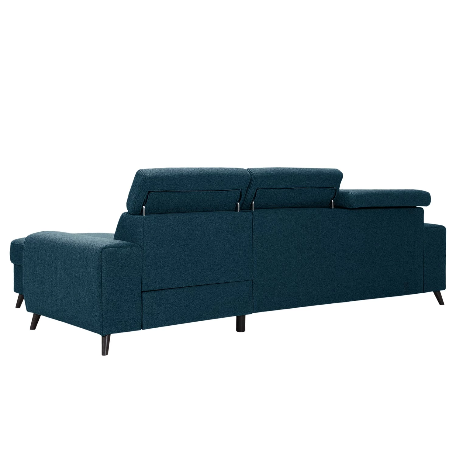 Loftscape Canapé d’angle Cadima II - Tissu - Tissu Cavo: Bleu marine - Méridienne courte à droite (vue de face) - Avec fonction couchage 6 Loftscape Canapé d’angle Cadima II - Tissu - Tissu Cavo: Bleu marine - Méridienne courte à droite (vue de face) - Avec fonction couchage – Image 6