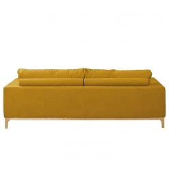 Ars Natura Canapé Darling (3 places) - Microfibre - Microfibre Rieka: Jaune moutarde -Canapés Soldes Magasin 1000278240 210715 11335400674 DETAILS P000000001000278240