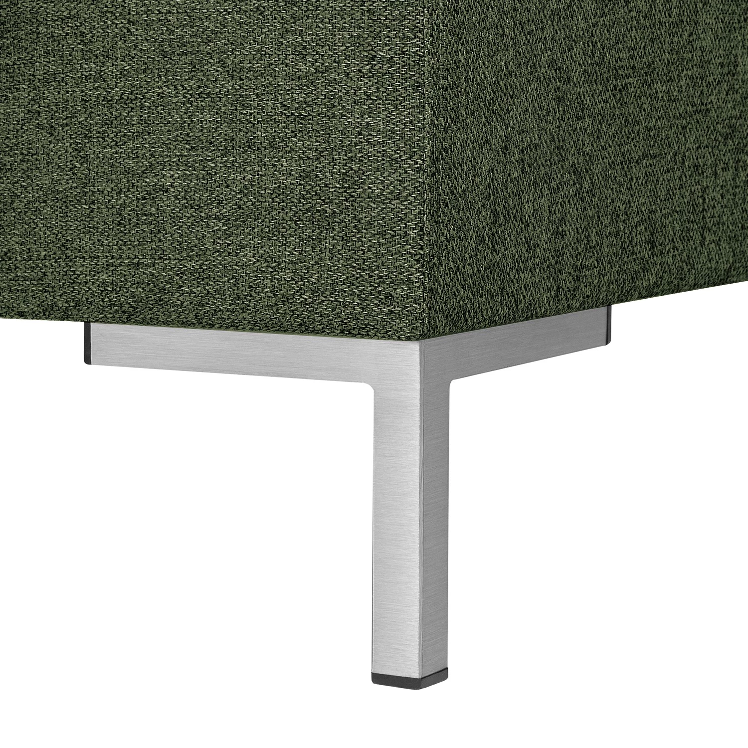 Fredriks Canapé panoramique Summer - Étoffe tissée Mavie: Vert foncé - Méridienne courte à droite / longue à gauche (vue de face) 19 Fredriks Canapé panoramique Summer - Étoffe tissée Mavie: Vert foncé - Méridienne courte à droite / longue à gauche (vue de face) – Image 19