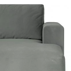 Fredriks Canapé panoramique Summer - Velours Vaia: Gris - Méridienne courte à droite / longue à gauche (vue de face) -Canapés Soldes Magasin 1000279791 210730 10324500637 DETAILS P000000001000279791