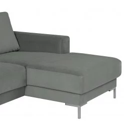 Fredriks Canapé panoramique Summer - Velours Vaia: Gris - Méridienne courte à droite / longue à gauche (vue de face) -Canapés Soldes Magasin 1000279791 210730 10324500640 DETAILS P000000001000279791