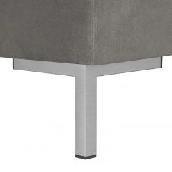 Fredriks Canapé panoramique Summer - Velours Vaia: Gris - Méridienne courte à droite / longue à gauche (vue de face) -Canapés Soldes Magasin 1000279791 211217 13143000777 DETAILS P000000001000279791