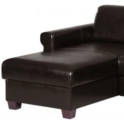 Ars manufacti Canapé d’angle José - Cuir véritable / Imitation cuir - Cuir synthétique Babet: Noir - Méridienne courte à gauche (vue de face) 19 Ars manufacti Canapé d’angle José - Cuir véritable / Imitation cuir - Cuir synthétique Babet: Noir - Méridienne courte à gauche (vue de face) -Canapés Soldes Magasin 1000283548 210817 15273000742 DETAILS P000000001000283548