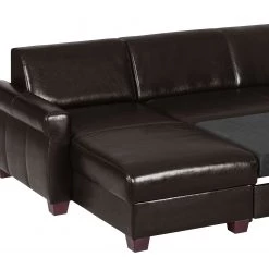 Ars manufacti Canapé d’angle José - Cuir véritable / Imitation cuir - Cuir synthétique Babet: Noir - Méridienne courte à gauche (vue de face) 21 Ars manufacti Canapé d’angle José - Cuir véritable / Imitation cuir - Cuir synthétique Babet: Noir - Méridienne courte à gauche (vue de face) -Canapés Soldes Magasin 1000283548 210817 15273500813 DETAILS P000000001000283548