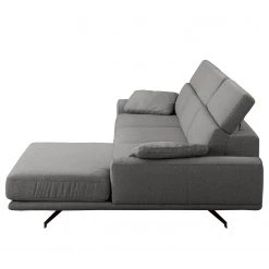 Ars manufacti Canapé d’angle Muna - tissu - Tissu Arda: Anthacite - Méridienne courte à droite (vue de face) -Canapés Soldes Magasin 1000283601 210902 05594200009 DETAILS P000000001000283601