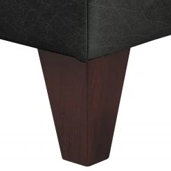 Ars Natura Canapé d’angle Clonee - Cuir véritable - Noir - Méridienne courte à gauche (vue de face) -Canapés Soldes Magasin 1000287277 210902 06255200181 DETAILS P000000001000287277