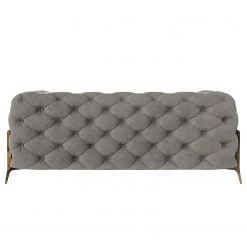 Jack & Alice Canapé Laviva II (2 places) - Velours Ravi: Taupe -Canapés Soldes Magasin 1000288423 210928 11455100657 DETAILS P000000001000288423