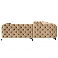 Jack & Alice Canapé d’angle Laviva IV - Microfibre Priya: Beige - 262 x 262 cm -Canapés Soldes Magasin 1000288812 220325 040 DETAILS P000000001000288812