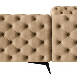 Jack & Alice Canapé d’angle Laviva IV - Microfibre Priya: Beige - 262 x 262 cm -Canapés Soldes Magasin 1000288812 220325 080 DETAILS P000000001000288812