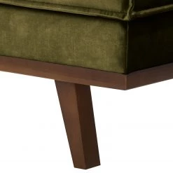 Fredriks Canapé Jurga (2 places) - Velours Tomi: Vert vieilli -Canapés Soldes Magasin 1000291498 210927 13064800485 DETAILS P000000001000291498