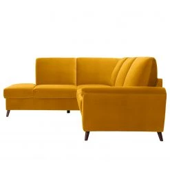 Loftscape Canapé d’angle Chanly - Microfibre - Microfibre Faria: Jaune - Méridienne longue à gauche (vue de face) - Sans fonction couchage -Canapés Soldes Magasin 1000296733 211018 10235700783 DETAILS P000000001000296733
