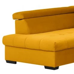 Loftscape Canapé d’angle Eloise - Microfibre - Microfibre Faria: Jaune - Méridienne longue à gauche (vue de face) - Sans fonction couchage -Canapés Soldes Magasin 1000296778 211018 10241201147 DETAILS P000000001000296778