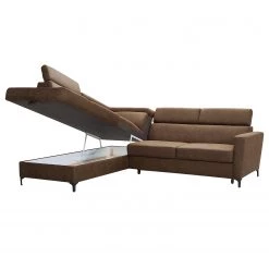 Fredriks Canapé d’angle Landaff - Microfibre - Microfibre Torne: Marron scuro - Méridienne longue à gauche (vue de face) - Avec fonction couchage - Sans repose-pieds 18 Fredriks Canapé d’angle Landaff - Microfibre - Microfibre Torne: Marron scuro - Méridienne longue à gauche (vue de face) - Avec fonction couchage - Sans repose-pieds -Canapés Soldes Magasin 1000296811 211018 10243301455 DETAILS P000000001000296811