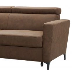 Fredriks Canapé d’angle Landaff - Microfibre - Microfibre Torne: Marron scuro - Méridienne longue à gauche (vue de face) - Avec fonction couchage - Sans repose-pieds 21 Fredriks Canapé d’angle Landaff - Microfibre - Microfibre Torne: Marron scuro - Méridienne longue à gauche (vue de face) - Avec fonction couchage - Sans repose-pieds -Canapés Soldes Magasin 1000296811 211018 10243301488 DETAILS P000000001000296811