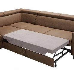 Fredriks Canapé d’angle Landaff - Microfibre - Microfibre Torne: Marron scuro - Méridienne longue à gauche (vue de face) - Avec fonction couchage - Sans repose-pieds 25 Fredriks Canapé d’angle Landaff - Microfibre - Microfibre Torne: Marron scuro - Méridienne longue à gauche (vue de face) - Avec fonction couchage - Sans repose-pieds -Canapés Soldes Magasin 1000296811 211018 10243301532 DETAILS P000000001000296811