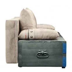 Mooved Canapé convertible Gabun - Tissage à plat - Blanc gris - Suspension à ressorts ondulés -Canapés Soldes Magasin 1000296948 211018 10252702399 DETAILS P000000001000296948