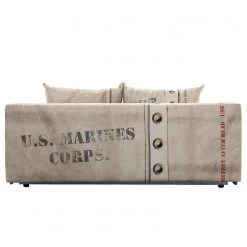 Mooved Canapé convertible Gabun - Tissage à plat - Blanc gris - Suspension à ressorts ondulés -Canapés Soldes Magasin 1000296948 211018 10252702410 DETAILS P000000001000296948