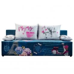 Mooved Canapé convertible Gabun - Tissage à plat - Bleu / Blanc - Sans Suspension 11 Mooved Canapé convertible Gabun - Tissage à plat - Bleu / Blanc - Sans Suspension -Canapés Soldes Magasin 1000296953 211018 10253002445 DETAILS P000000001000296953