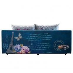 Mooved Canapé convertible Gabun - Tissage à plat - Bleu / Blanc - Sans Suspension 13 Mooved Canapé convertible Gabun - Tissage à plat - Bleu / Blanc - Sans Suspension -Canapés Soldes Magasin 1000296953 211018 10253002467 DETAILS P000000001000296953