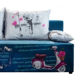 Mooved Canapé convertible Gabun - Tissage à plat - Bleu / Blanc - Sans Suspension 16 Mooved Canapé convertible Gabun - Tissage à plat - Bleu / Blanc - Sans Suspension -Canapés Soldes Magasin 1000296953 211018 10253002500 DETAILS P000000001000296953